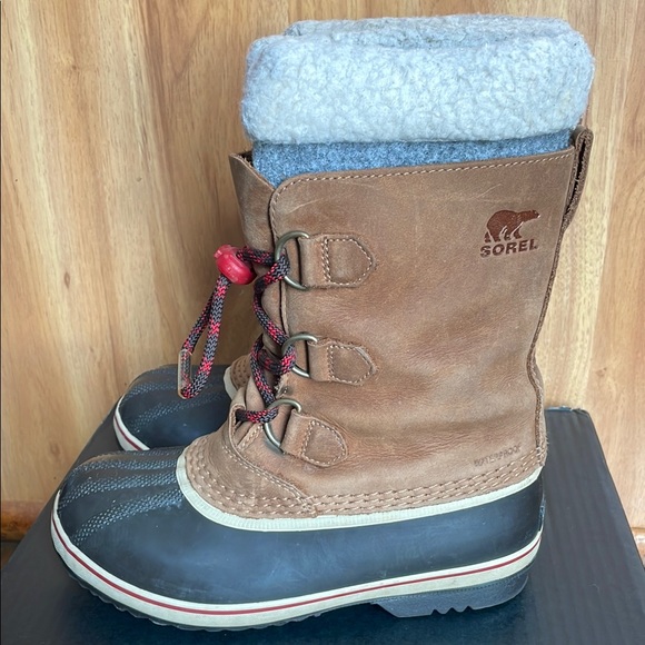 Sorel Yoot PAC Caribou Waterproof Insulated Winter Boots, size 4 - Picture 5 of 13